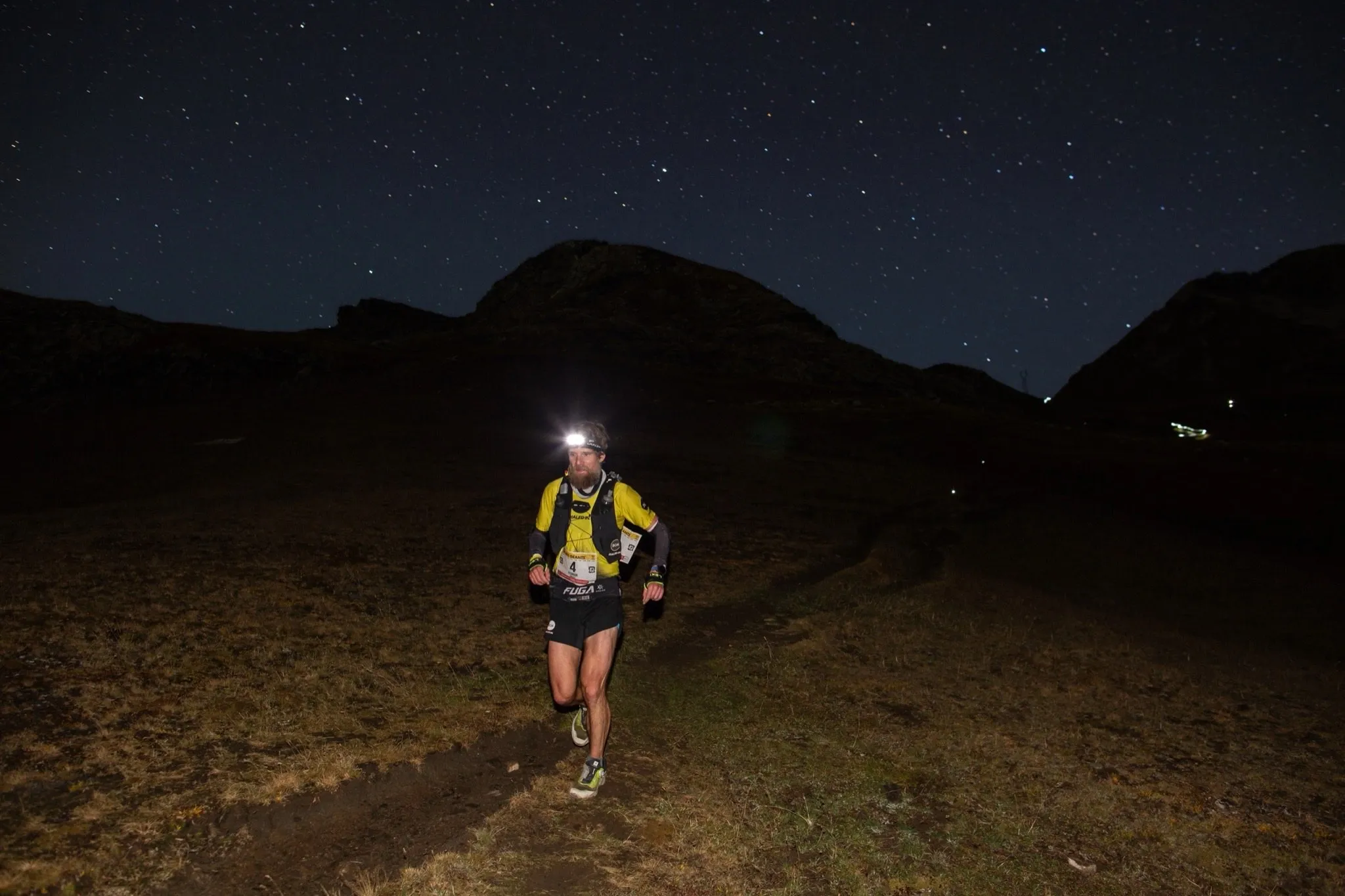 Nacht beim Tor des Géants