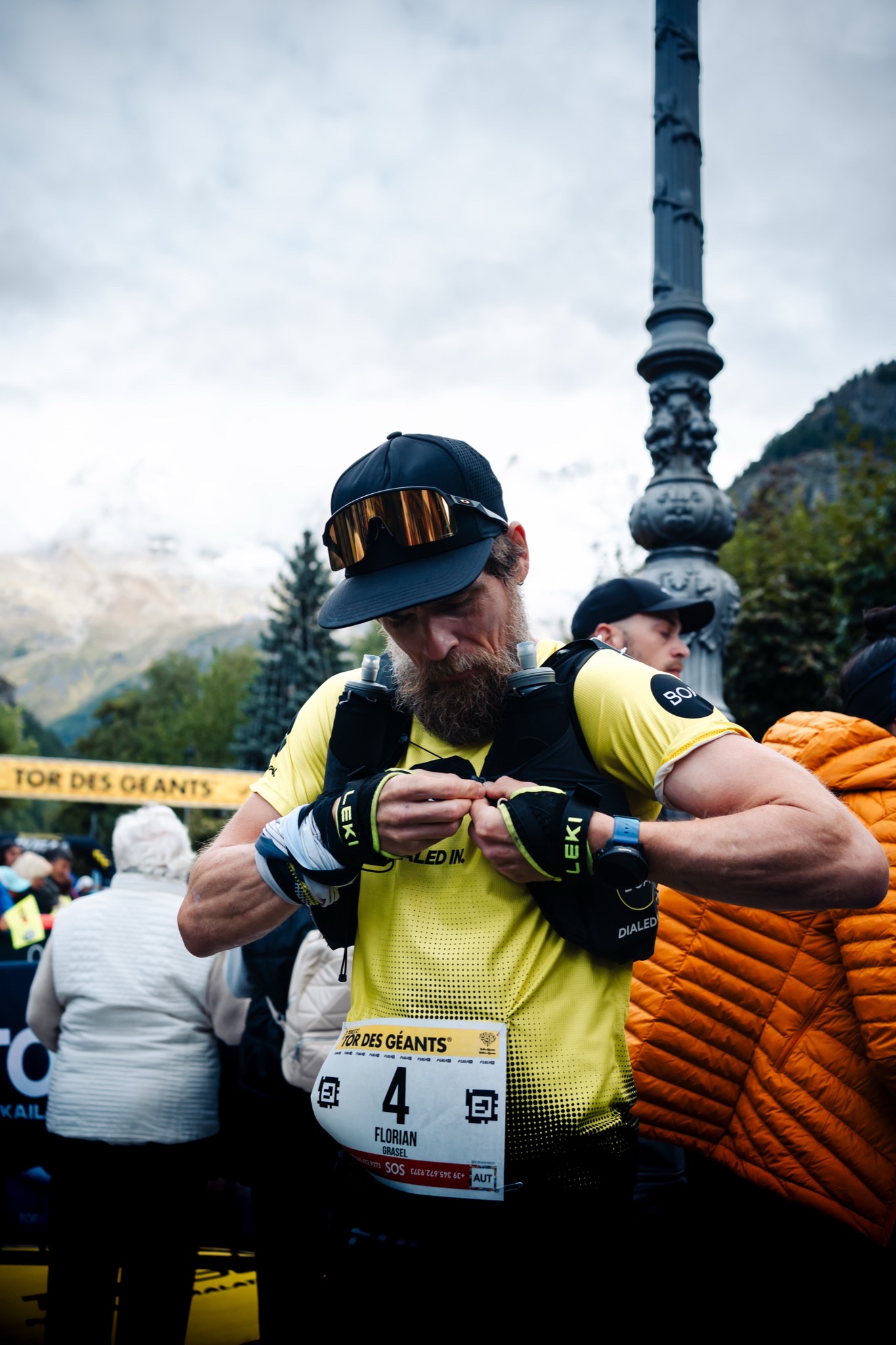 Mit einem Messer und viel Demut: Zehnter Platz beim Tor des Géants