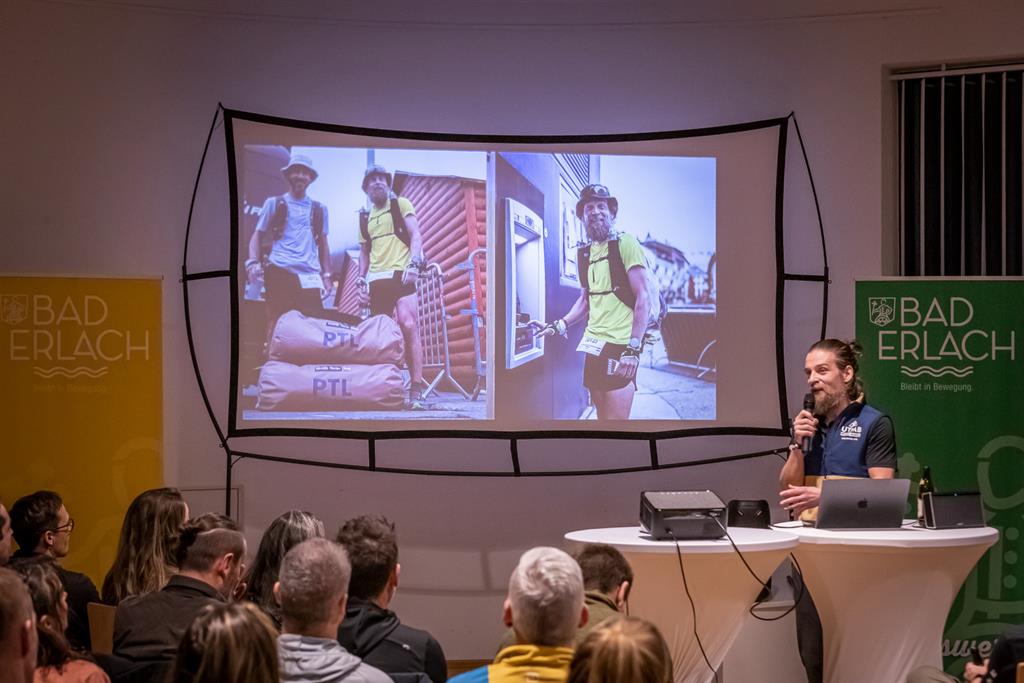 Vortrag in Bad Erlach: 305 Kilometer rund um den Mont Blanc